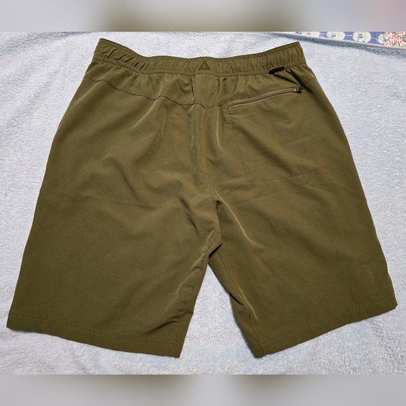 Gerry Weber Green Athletic Shorts Lightweight Elastic Waist - Picture 2 of 8